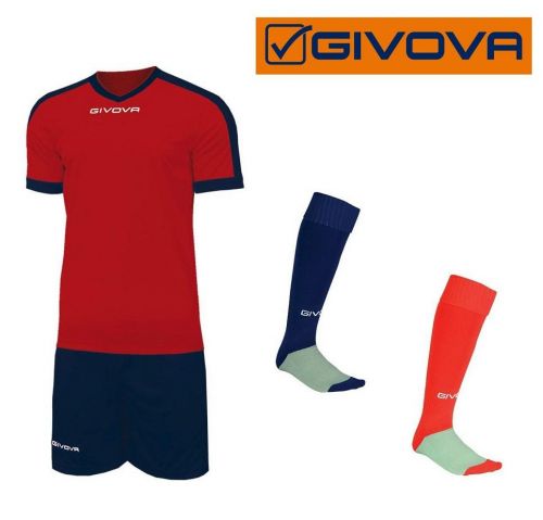 Givova Trikot Revolution rot-blau